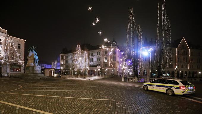 Silvestrski večer v Ljubljani | Foto: STA ,