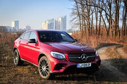 Mercedes GLC coupe kot celostno najprivlačnejši Mercedesov SUV?