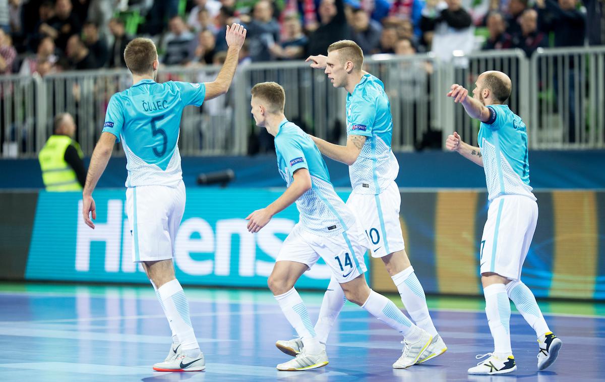 Slovenija Srbija futsal | Foto Urban Urbanc/Sportida