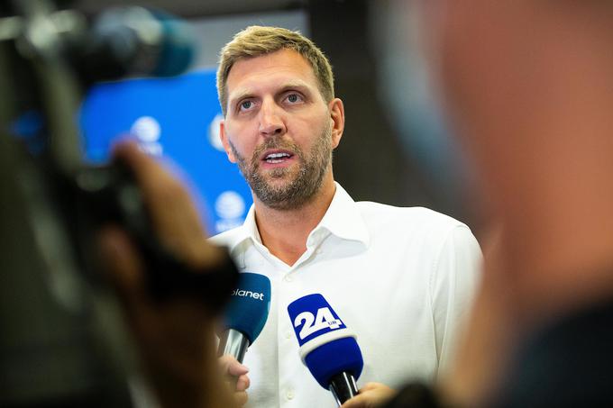 Dirk Nowitzki pomaga Dallasu kot posebni svetovalec vodstva. | Foto: Grega Valančič/Sportida