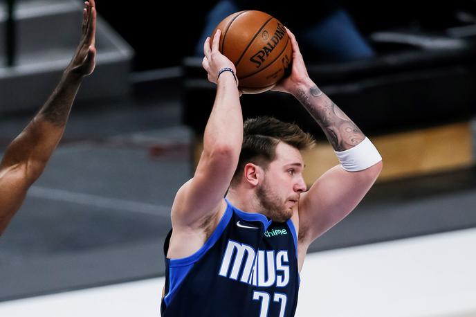 Luka Dončić | Luka Dončić je bi obrambna tarča LA Clippers. | Foto Guliver Image