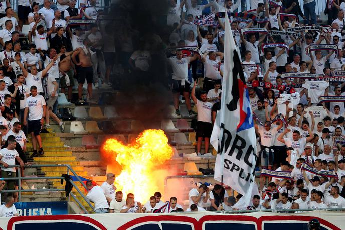 Hajduk navijači | Navijači Hajduka so imeli v petek razlog za zadovoljstvo. | Foto Guliverimage