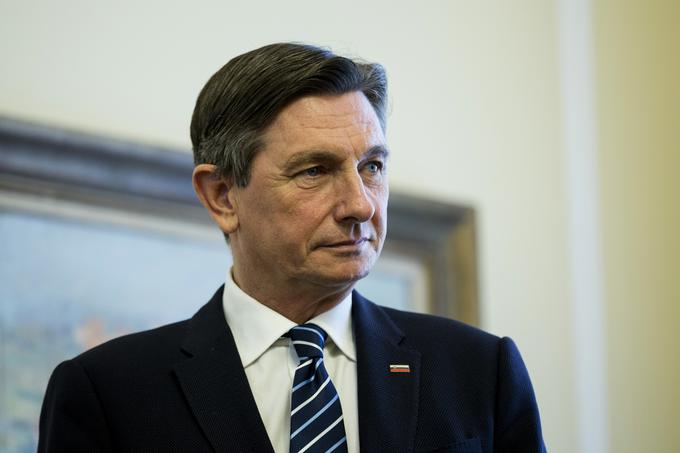 Predsednik republike Borut Pahor je sprejel kolednike Misijonskega središča Slovenije. | Foto: Ana Kovač