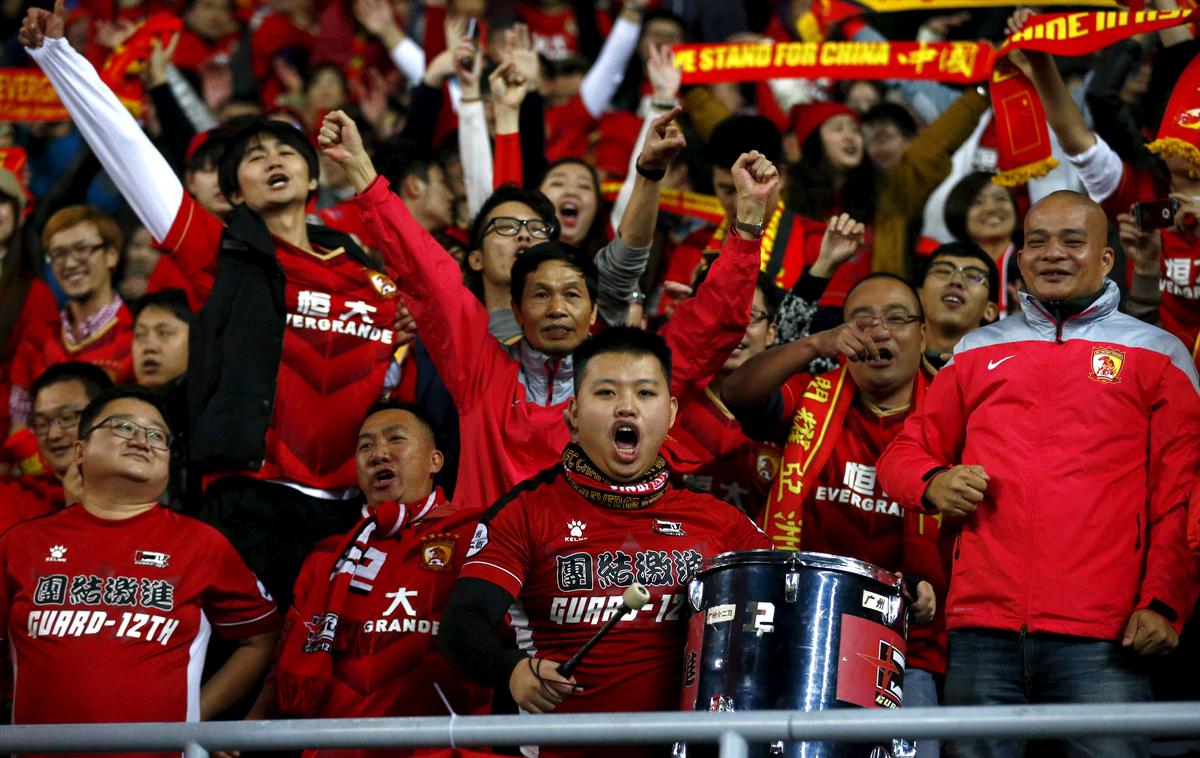 Guangzhou Evergrande | Navijači Guangzhou Evergrandeja se bodo lahko kmalu pohvalili z največjim nogometnim stadionom na svetu. | Foto Reuters