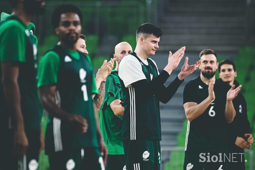 Cedevita Olimpija trening