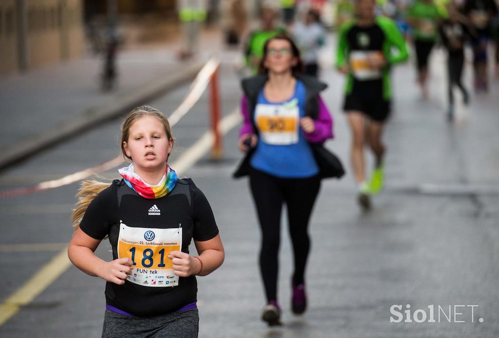 21. Ljubljanski maraton, Fun tek