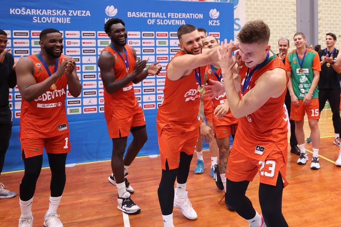 Superpokal: Cedevita Olimpija - Kansai Helios | Luka Ščuka je osvojil naziv MVP superpokala. | Foto www.alesfevzer.com