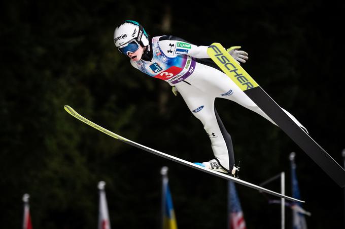 Nika Križnar je bila danes najboljša Slovenka, zasedla je peto mesto. | Foto: Blaž Weindorfer/Sportida