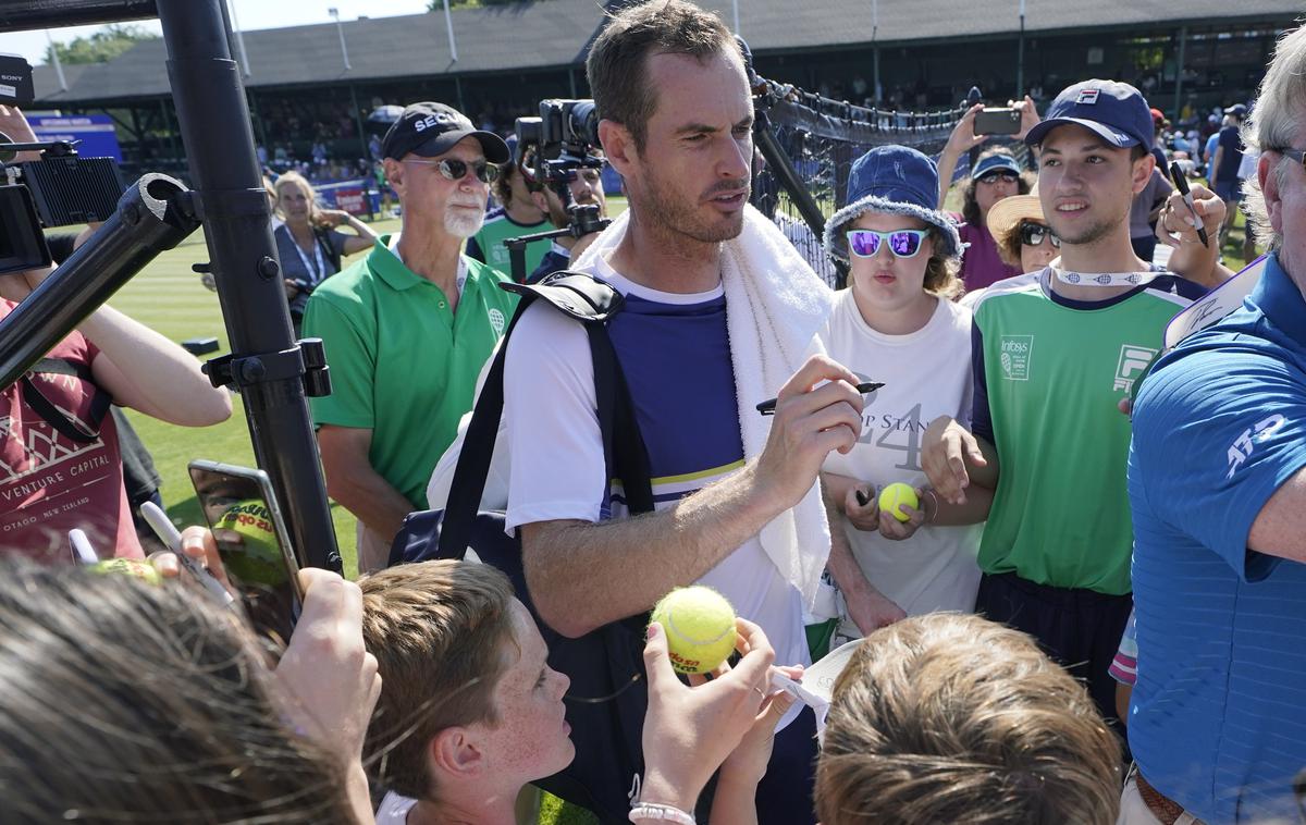 Andy Murray | Andy Murray je prek Unicefa tudi s pomočjo drugih prihodkov na koncu zbral nekaj manj kot 600.000 evrov | Foto Guliverimage