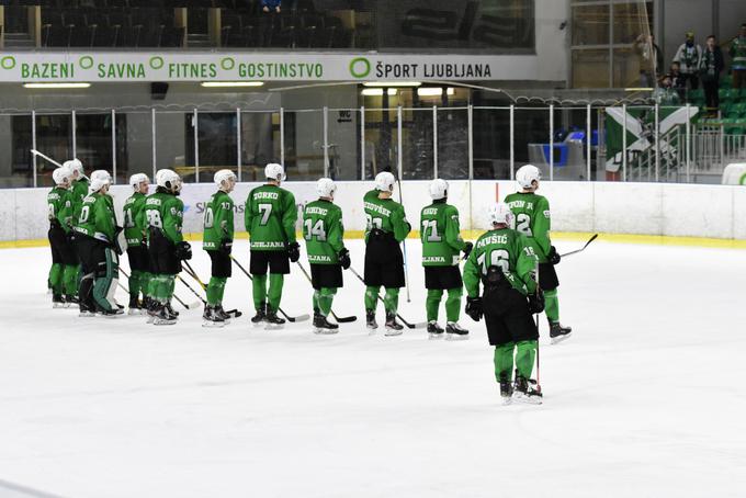 Zmaji so obračun končali s 13 igralci v polju. O tem, ali se bo kdo od poškodovanih vrnil do sobote, trener Gregor Polončič v sredo ni hotel razpravljati. | Foto: Eva Brili Grebenar