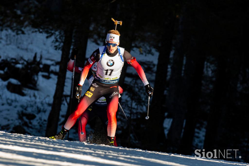 Pokljuka, 20 km, prvi dan