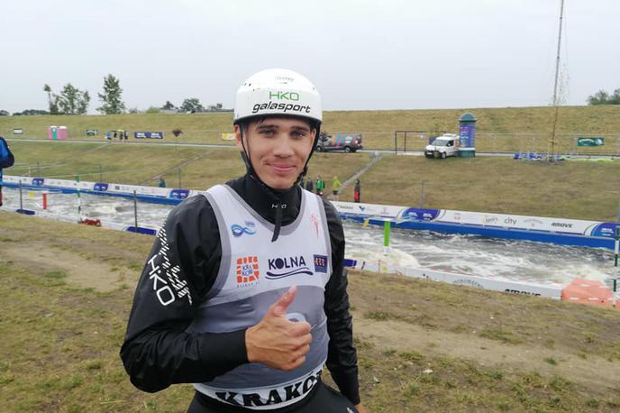 Tine Kancler | Zelo uspešen teden za slovensko ekipo je v stilu zaključil Tine Kancler, ki je v konkurenci mlajših članov zasedel tretje mesto.  | Foto Mitja Oštrbenk