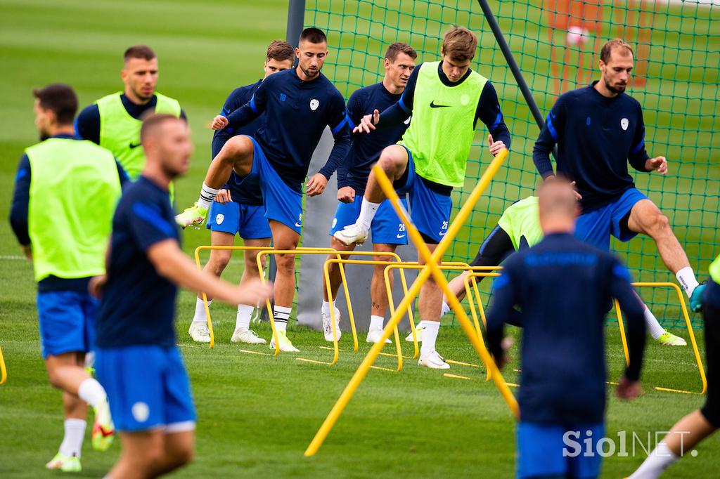 slovenska nogometna reprezentanca, trening