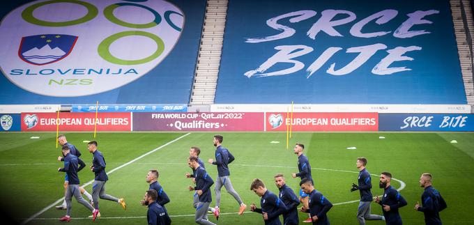 Kekovi izbranci, ki so v torek opravili uradni trening v Stožicah, so danes pred zgodovinsko nalogo, saj lahko zadajo Hrvaški – v devetem poizkusu – prvi poraz. | Foto: Vid Ponikvar