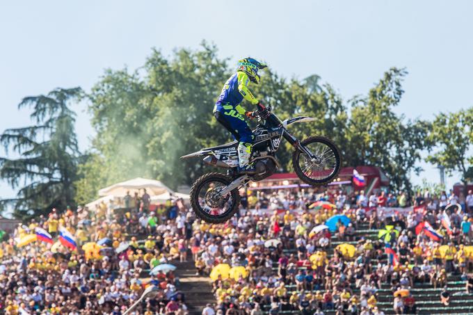 Klemen Gerčar ob koncu tekmovalne kariere. MXGP, Imola, 2019. | Foto: Grega Valančič/Sportida