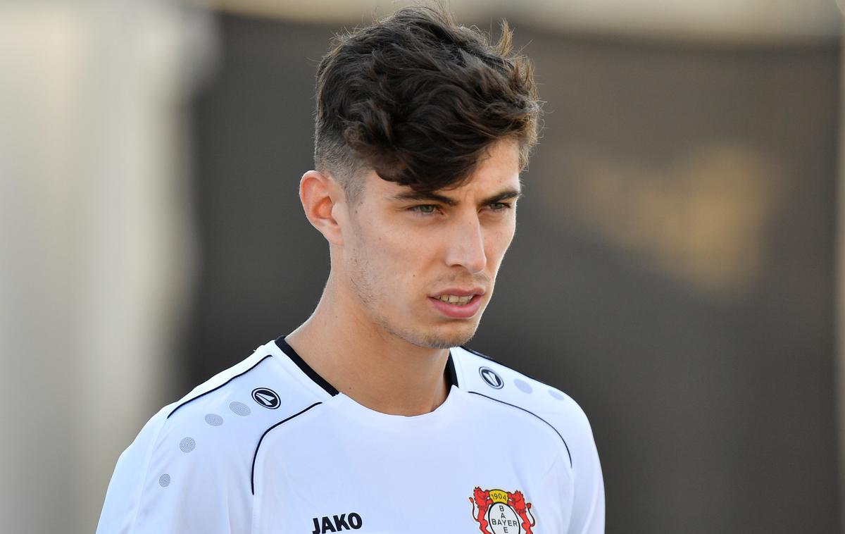 Kai Havertz | Kai Havertz je pred vrati Chelsea. Londončane bo Nemec drago stal. | Foto Reuters