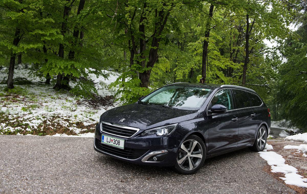 Peugeot 308 SW 1.6 BlueHDi avt. - fotogalerija testnega vozila | Foto Klemen Korenjak