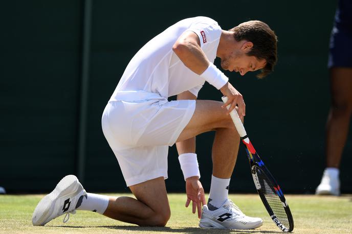 Aljaž Bedene | Aljaž Bedene v prvem krogu Wimbledona namesto s Hrvatom z Italijanom. | Foto Reuters