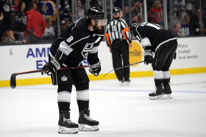 Anze Kopitar Drew Doughty LA Kings | Los Angeles Kings so izgubili tudi proti Torontu. | Foto Reuters