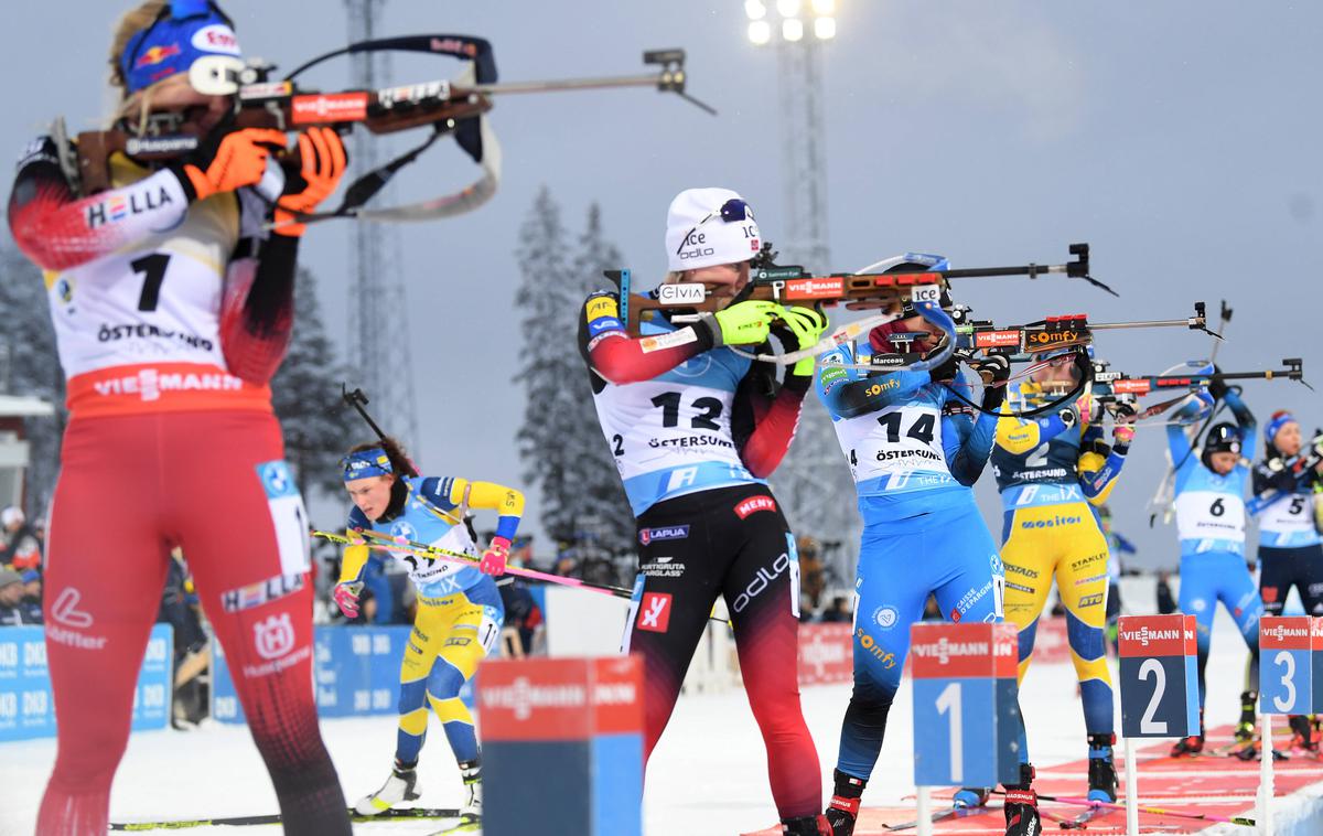 Marte Olsbu Roeiseland |  Marte Olsbu Roeiseland (12) je zmagovalka zasledovalne preizkušnje. | Foto Guliverimage