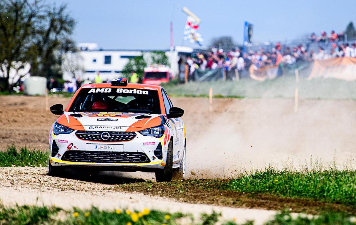 Mark Škulj | Mark Škulj in Aleksandra Devunič (opel corsa rally4) na reliju Lavanttal v Avstriji. | Foto Aljaž Jež