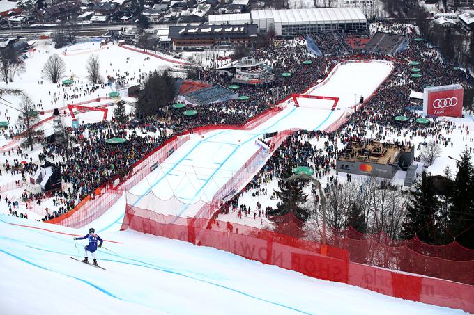 Na zadnjih devetih smukih je ostal brez točk. Tudi v Kitzbühlu. | Foto: Getty Images