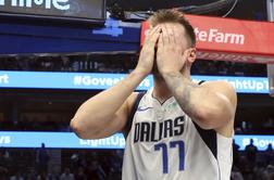 Luka Dončić zaradi poškodbe brez tekme proti LA Clippers