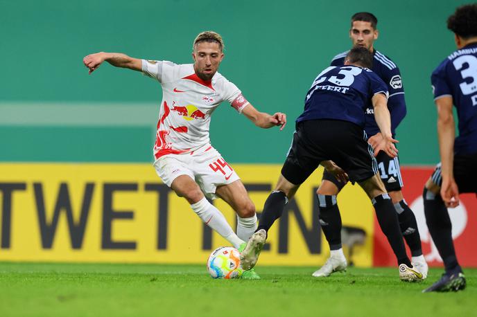 RB Leipzig Kevin Kampl | Kevin Kampl je s svojo ekipo prišel do napredovanja. | Foto Guliverimage