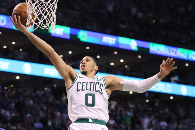 Jayson Tatum je za Boston dosegel 21 točk.  | Foto: Getty Images