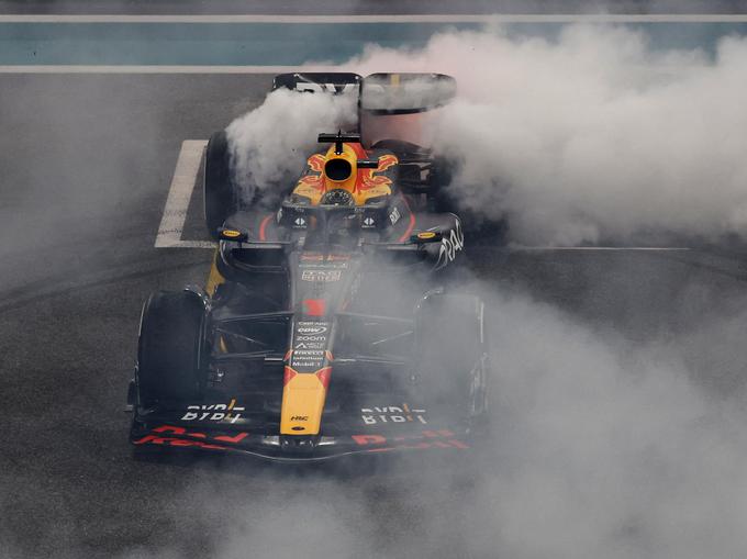 Christian Horner ekipo Red Bull Racing vodi od leta 2005, osvojili so šest konstruktorskih in sedem dirkaških lovorik. Poročen je z Geri Halliwell.   | Foto: Reuters