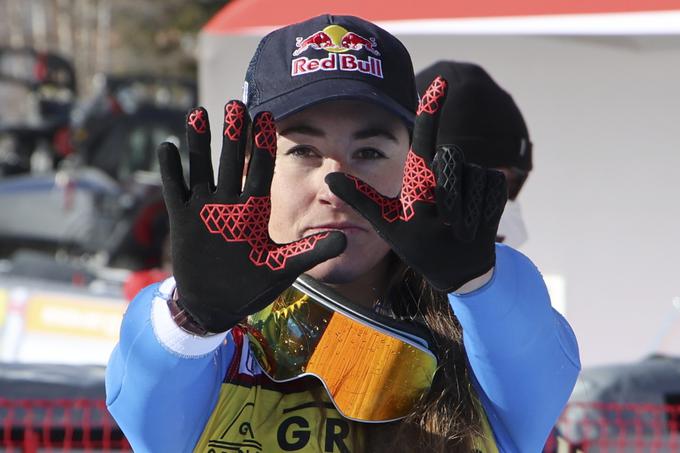 Sofia Goggia je z današnjo smukaško zmago, sedmo zapored, prevzela tudi vodstvo v skupnem seštevku svetovnega pokala.  | Foto: Guliverimage/Vladimir Fedorenko