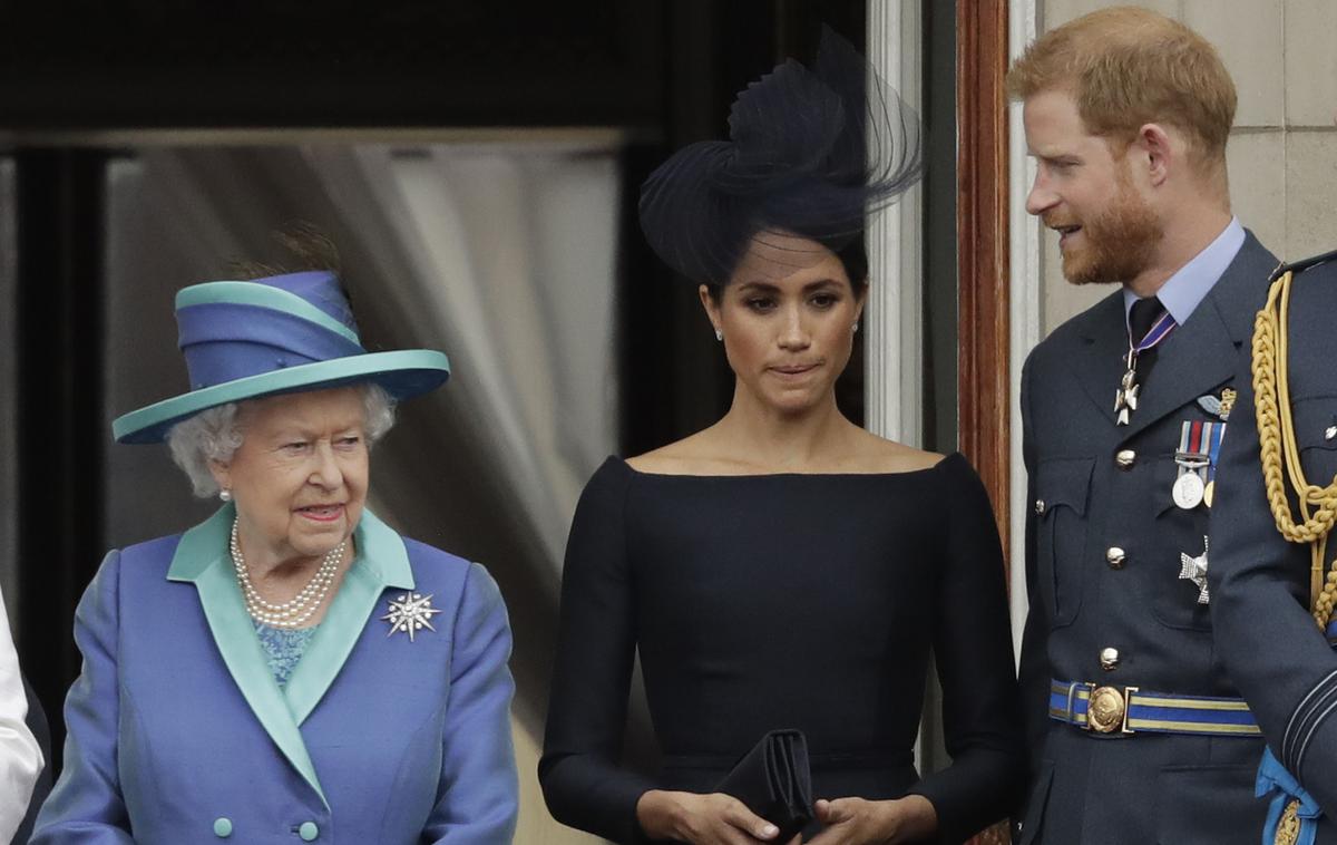 Meghan Markle, kraljica Elizabeta II. | Foto AP Photo/Matt Dunham, Guliverimage