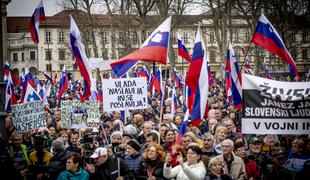 V Ljubljani potekal shod v organizaciji SDS #foto