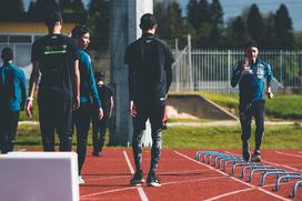 Skakalci trening Kranj priprave