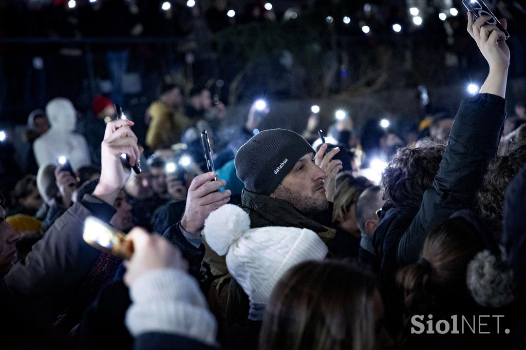 Beograjski protest RTS