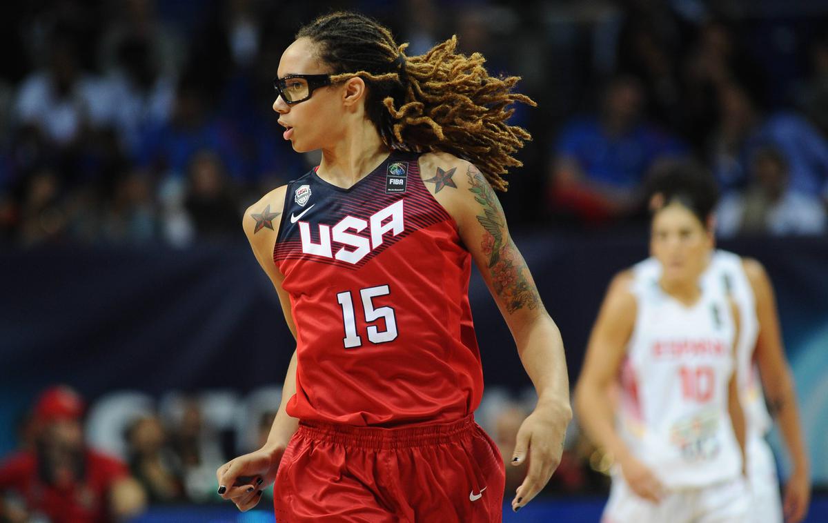 Britney Griner | Ameriška košarkarica Britney Griner je že 80 dni v ruskem zaporu. Razlog? Konopljino olje v njeni prtljagi.  | Foto Guliverimage