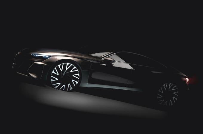 Študija e-tron GT, ki napoveduje novo štirivratno limuzino. | Foto: Audi