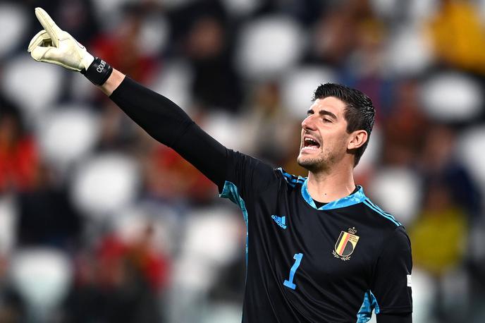 Thibaut Courtois | Belgijski vratar Thibaut Courtois opozarja na preveč zgoščen nogometni program. | Foto Guliverimage