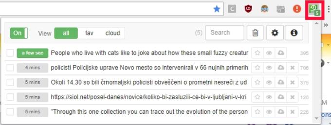Google Chrome razširitev | Foto: Matic Tomšič / Posnetek zaslona