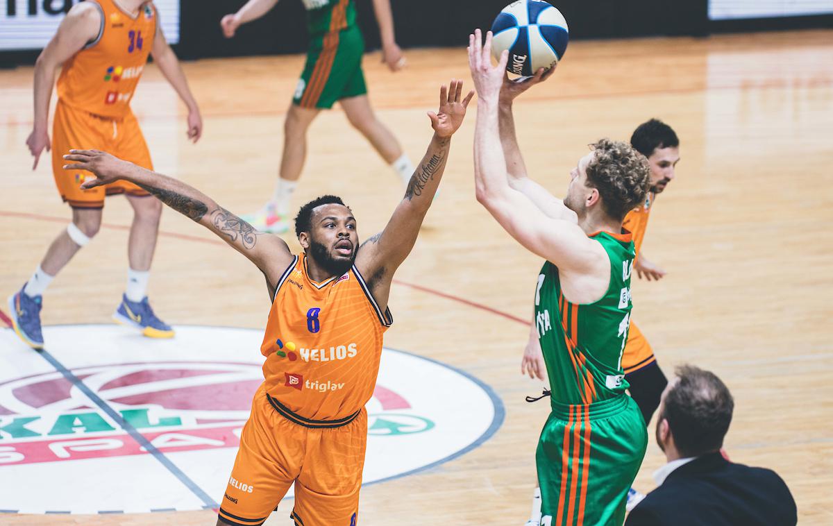 Helios Suns : Cedevita Olimpija, pokal Spar | Cedevita Olimpija je odigrala odličen drugi polčas in dosegla prvo zmago proti Helios Suns. | Foto Grega Valančič/Sportida