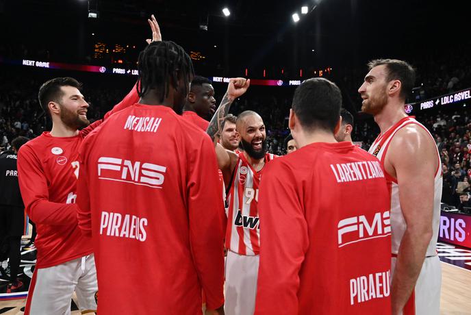 Fournier v zadnji sekundi postal junak Olympiacosa, velika zmaga Partizana