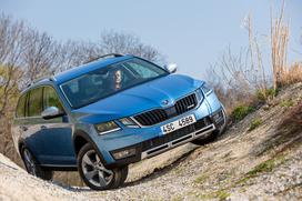 Škoda octavia scout - prva vožnja