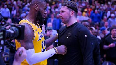 Kako se je na novico o Dončiću odzval LeBron James?