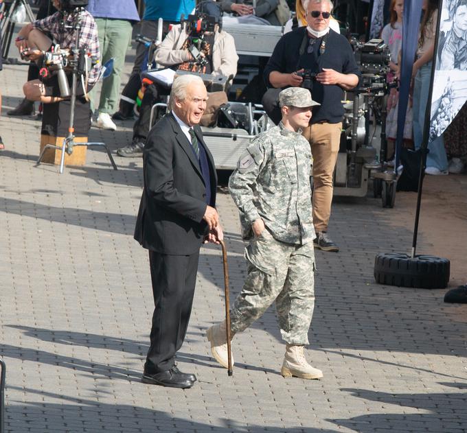 Pierce Brosnan na snemanju filma The Last Rifleman | Foto: Profimedia