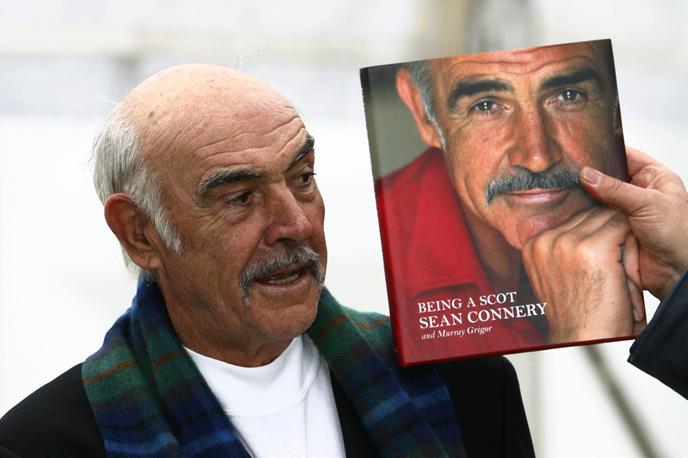 Sean Connery | Legendarni škotski igralec Sean Connery, ki je danes umrl v starosti 91 let, je bil velik ljubitelj nogometa. | Foto Reuters