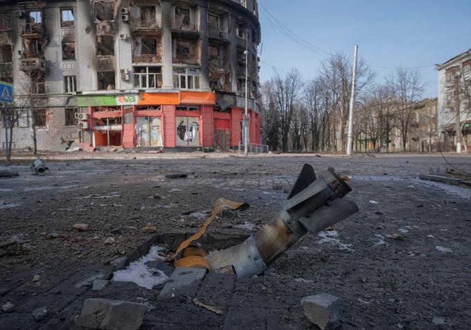 Prigožin je v preteklih dneh sporočil, da so njegovi borci zavzeli več vasi v okolici Bahmuta, a te informacije niso bile neodvisno preverjene. | Foto: Reuters