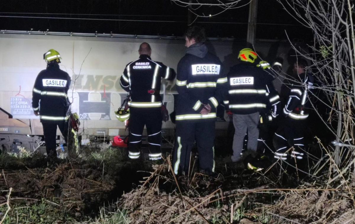 železniška nesreča pri Ivanjem selu | Foto PGD Ivanje selo/Facebook