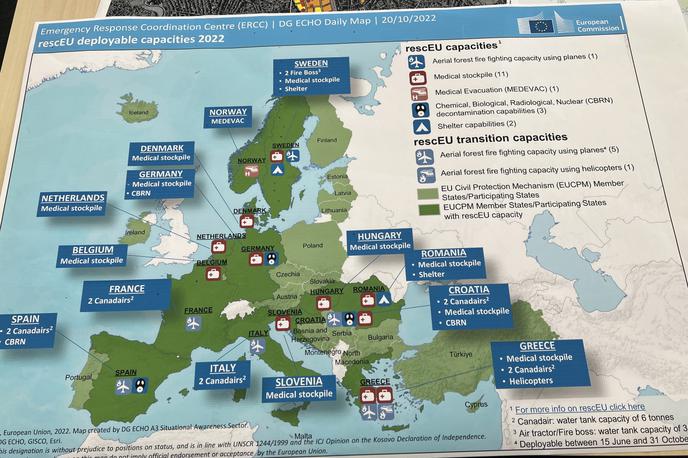 rescEU | Poleg Slovenije so zmogljivosti vzpostavile Hrvaška, Poljska, Španija, Švedska in Turčija. Vse države zagotavljajo začasno nastanitev za devet tisoč ljudi, so pojasnili na upravi. | Foto STA