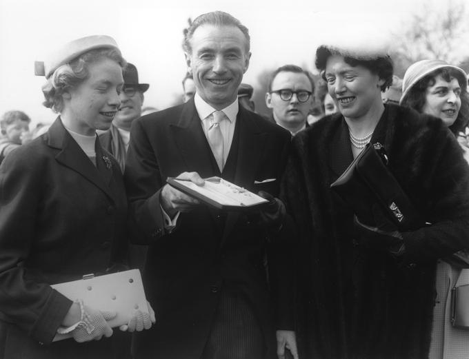 Anglež Stanley Matthews je bil leta 1956 dobitnik prve zlate žoge. | Foto: Guliverimage/Getty Images