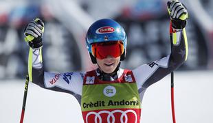 Shiffrinova prestopila čarobno mejo in prišla do novega globusa